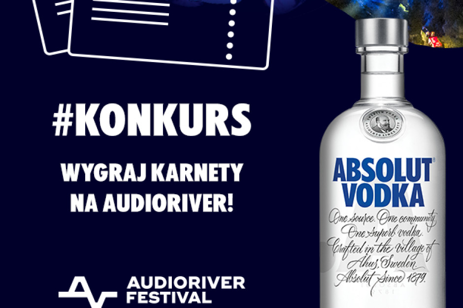 fot. materiały prasowe Absolut wystartował z konkursem, w którym do wygrania jest 10 podwójnych zaproszeń na Audioriver