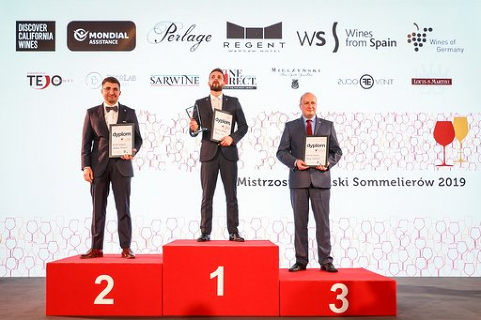 fot. materiały prasowe Maciej Łyko Mistrzem Polski Sommelierów 2019