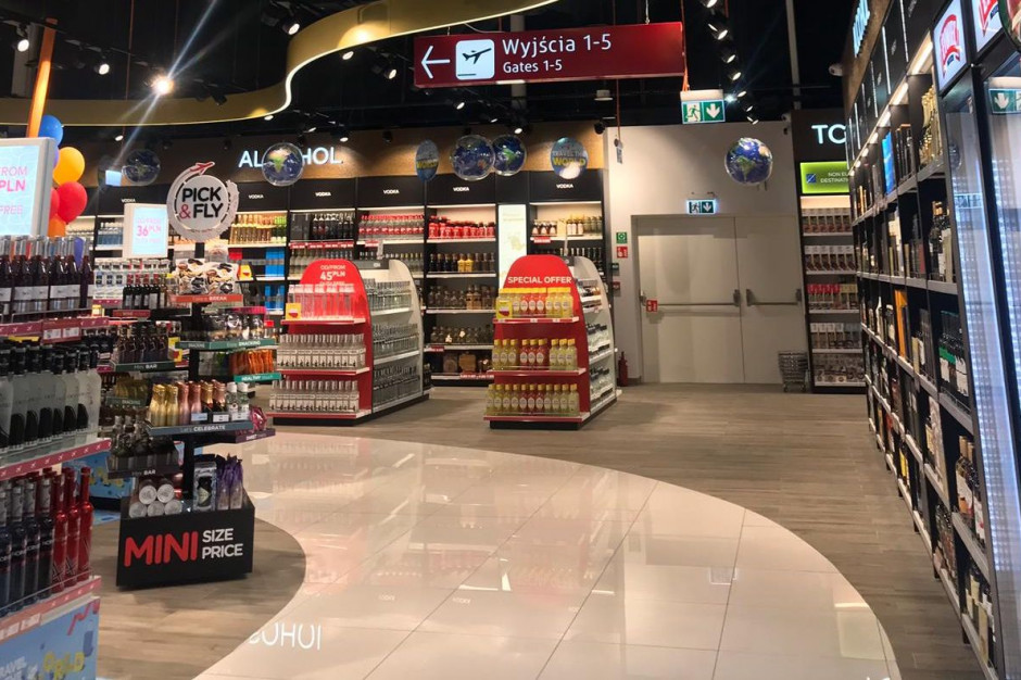 fot. materiały prasowe Aelia Duty Free z nowym sklepem na lotnisku Lublin-Świdnik