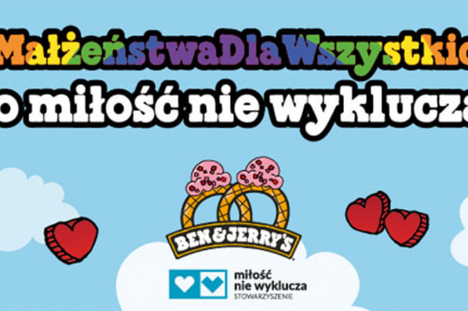 Fot. mat. pras. Ben&Jerry's partnerem warszawskiej Parady Równości