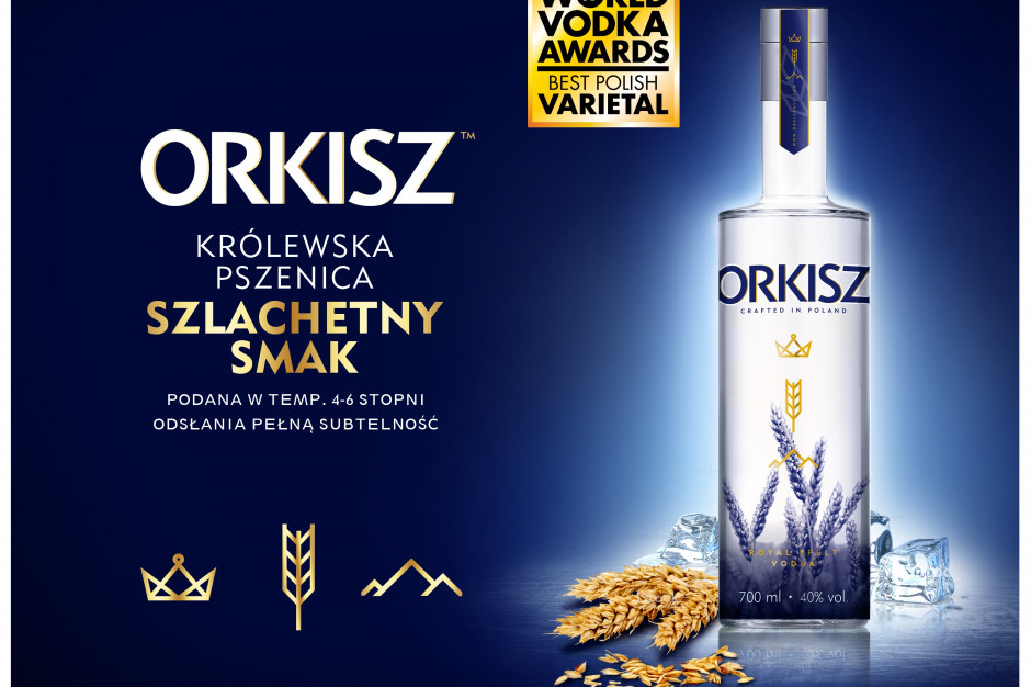fot. materiały prasowe Wódka Orkisz zdobyła nagrodę w międzynarodowym konkursie