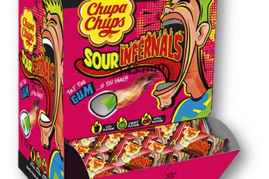 fot. materiały prasowe Nowa, kwaśna linia produktowa od marki Chupa Chups
