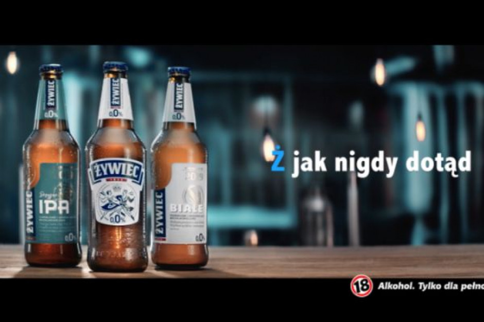 fot. materiały prasowe Nowa kampania Żywiec 0,0% - Ż jak nigdy dotąd