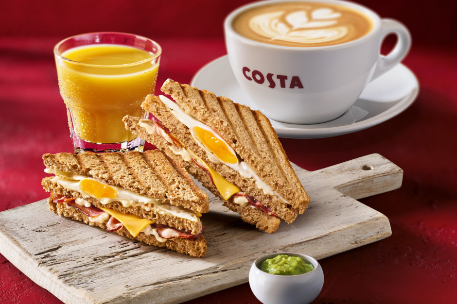 fot. materiały prasowe Costa Coffee przygotowała nową ofertę śniadaniową