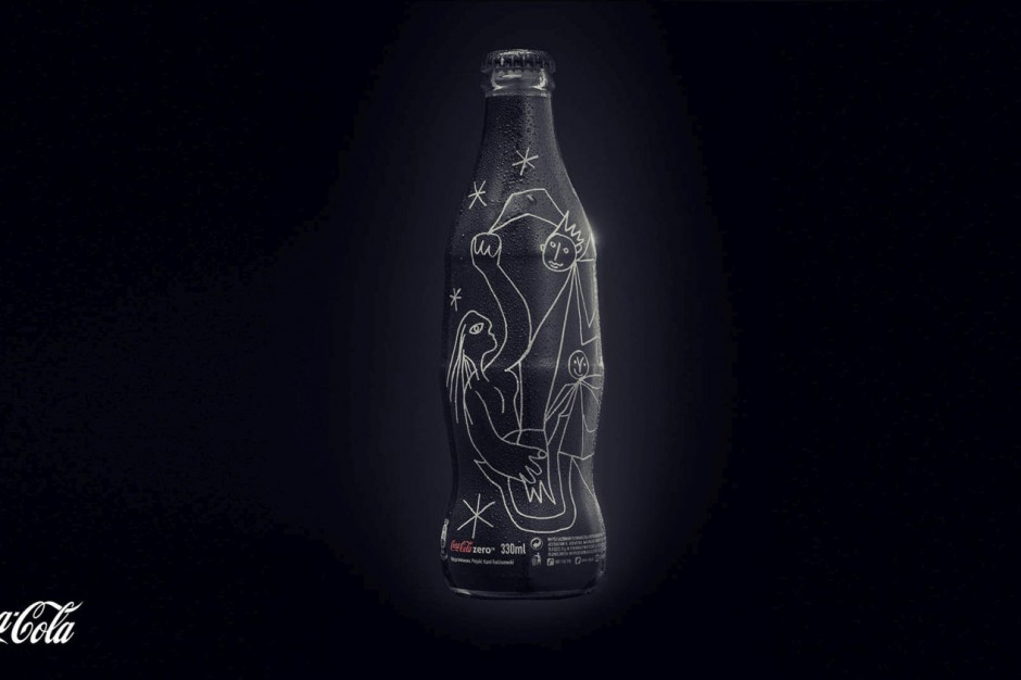 fot. materiały prasowe Limitowana edycja butelki Coca-Cola autorstwa Karola Radziszewskiego