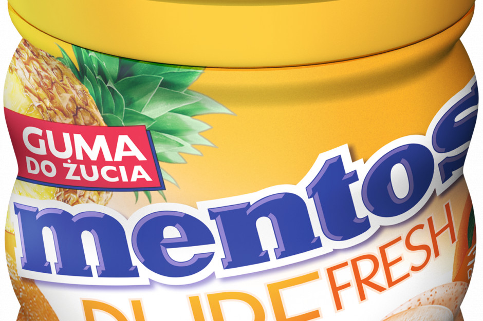 fot. mat. pras. Rusza kampania promująca nowe smaki gum Mentos Pure Fresh