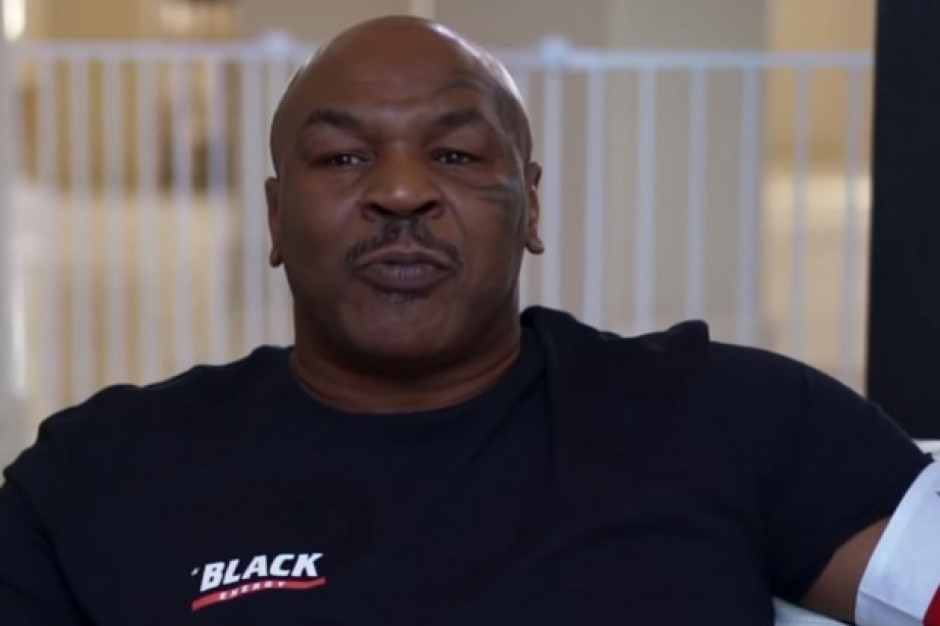 Mike Tyson, kadr za YouTube Mike Tyson spotkał się z uczestnikiem Powstania Warszawskiego