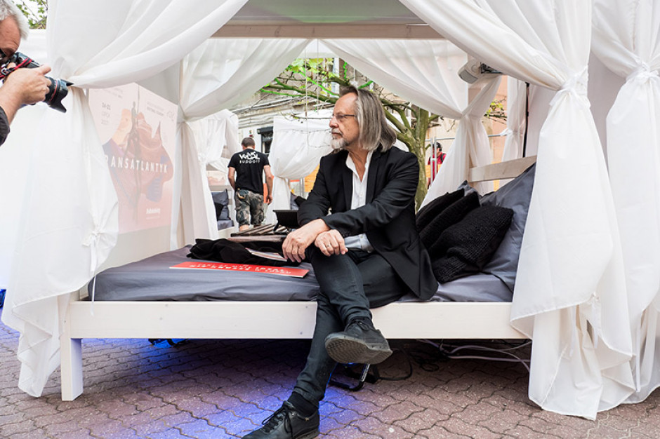 Jan A.P. Kaczmarek, fot. mat. pras. Łódź: Kino kulinarne na Festiwalu Transatlantyk