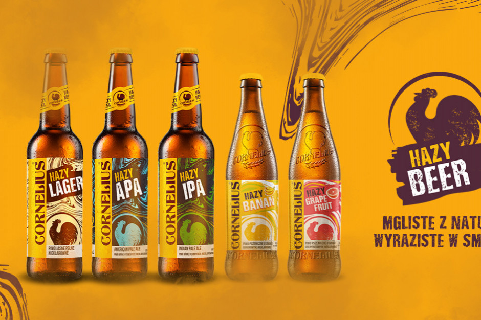 fot. materiały prasowe Hazy Beer - piwa Cornelius wracają po rebrandingu
