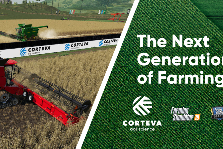 fot. materiały prasowe Corteva Agriscience głównym sponsorem Farming Simulator League