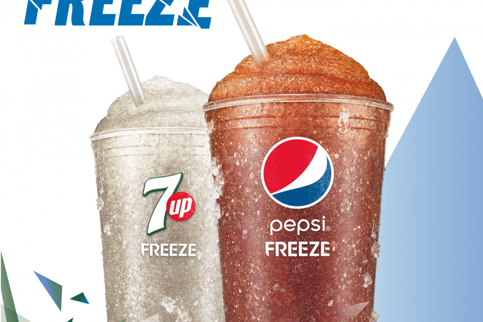 fot. materiały prasowe Pepsi Freeze i 7UP Freeze - nowe mrożone napoje gazowane od PepsiCo