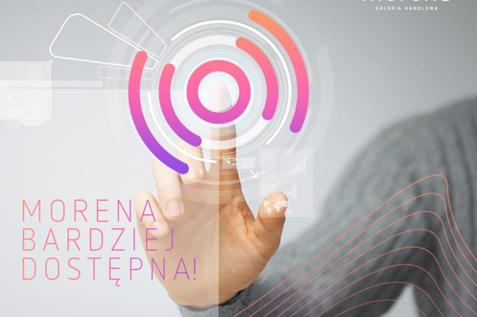 fot. materiały prasowe Galeria Morena z innowacyjnym rozwiązaniem dla osób niewidomych