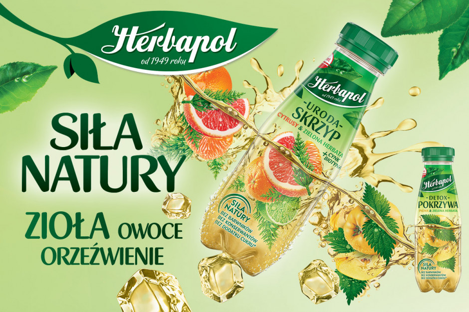 fot. materiały prasowe Napoje ziołowe „Uroda” i „Detox” - orzeźwiające nowości od marki Herbapol