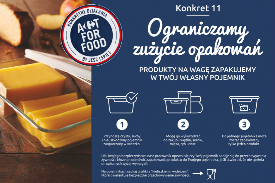 fot. materiały prasowe Zakupy z własnym opakowaniem możliwe już we wszystkich marketach Carrefour