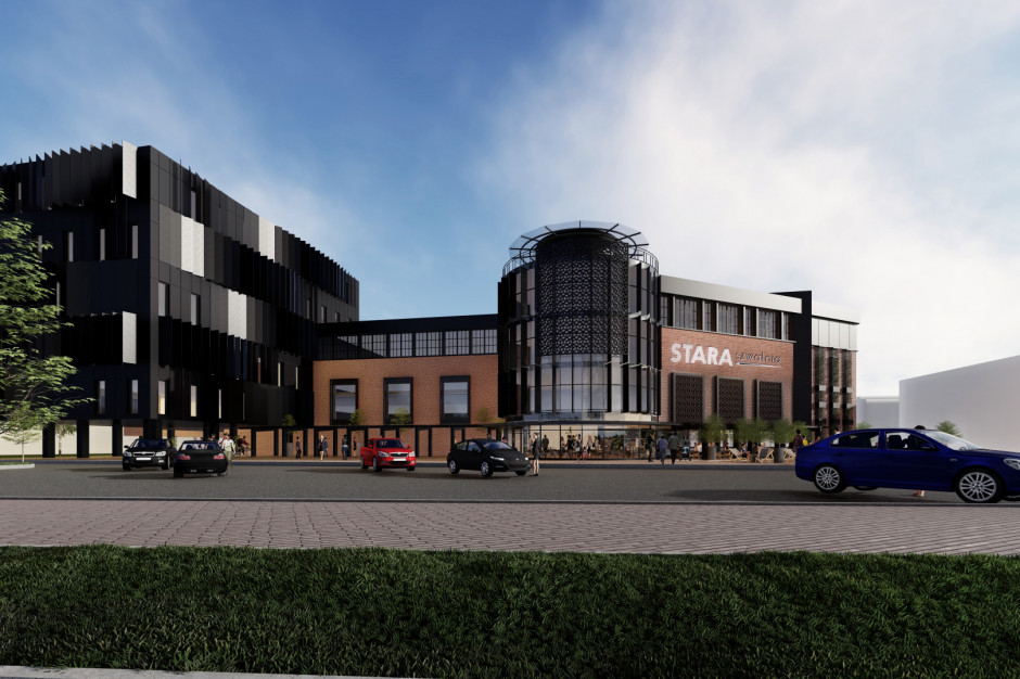 grafika: materiały prasowe Modernizacja galerii Rotunda w Rzeszowie. Powstanie Stara Szwalnia
