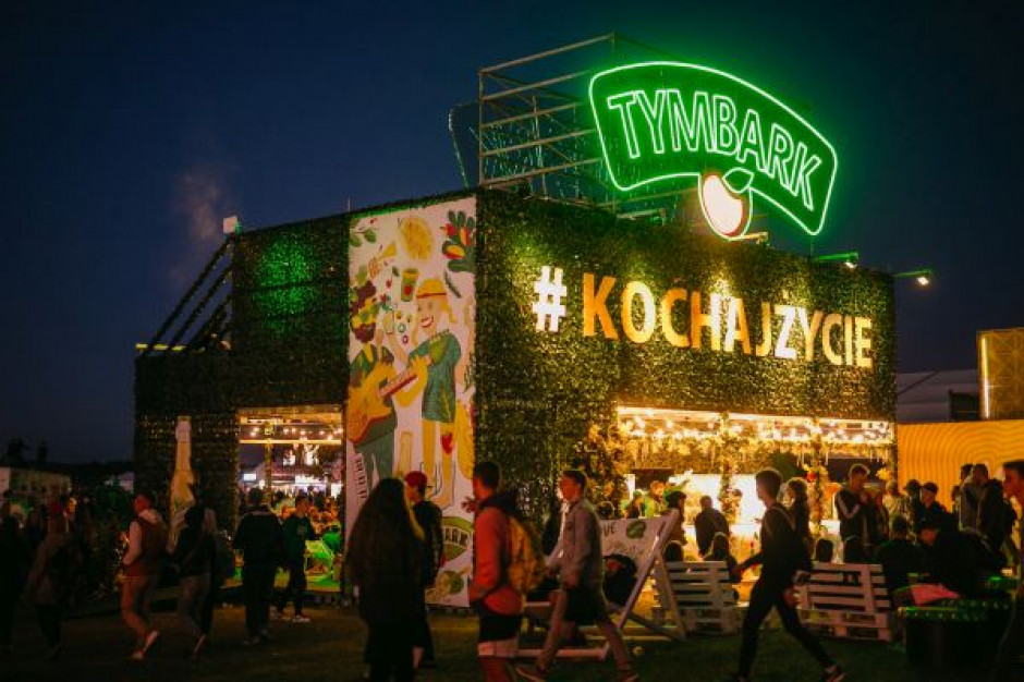 fot. materiały prasowe Tymbark z nową festiwalową strefą