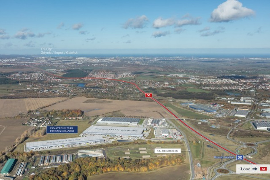 fot. materiały prasowe W planach Panattoni Park Pruszcz Gdański przy A1