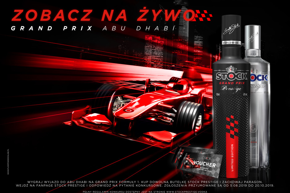 fot. materiały prasowe Stock startuje z konkursem, w którym do wygrania wyjazd na Grand Prix do Abu Dhabi
