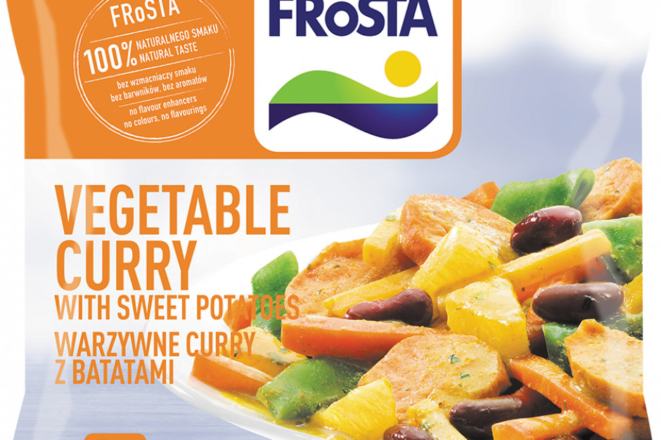 fot. materiały prasowe Nowe danie od FRoSTY - Warzywne Curry z Batatami