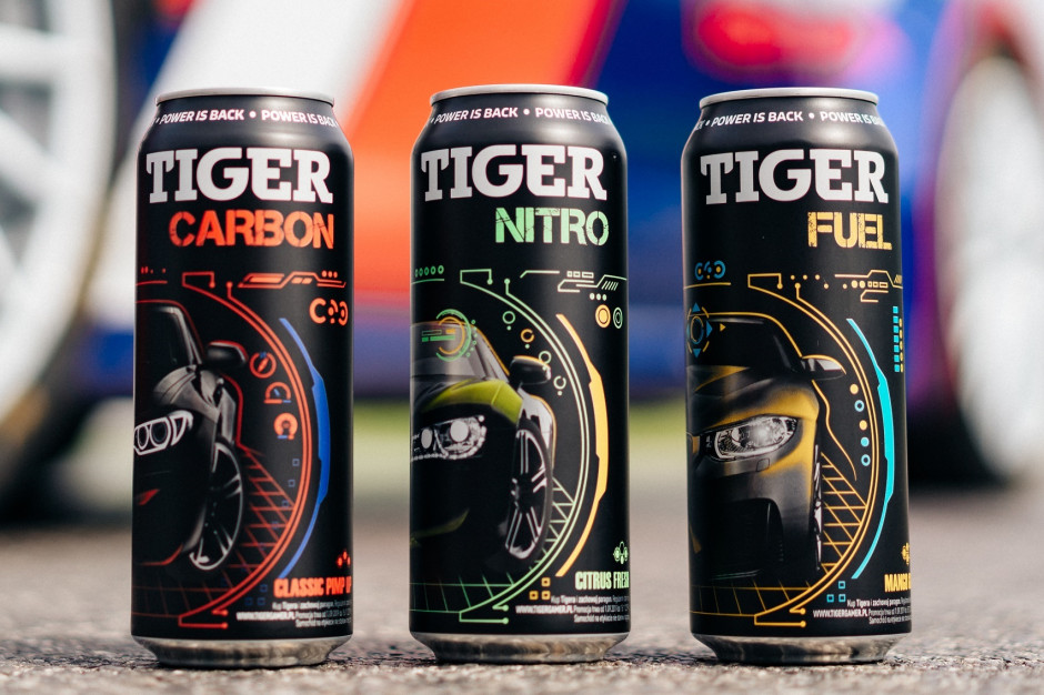 fot. materiały prasowe Nowa linia TIGER 500 ml - w większych pojemnościach