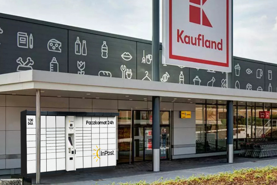 fot. materiały prasowe Paczkomaty InPost staną przy sklepach Kaufland