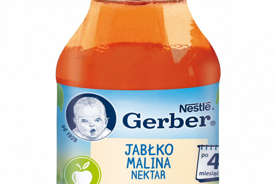 fot. materiały prasowe Nowość od Gerber - maliny dla najmłodszych