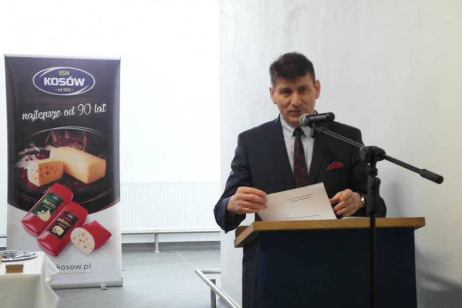 Andrzej Minarczuk, prezes OSM Kosów Lacki /fot. PTWP Mleczna środa: Kłopoty innych spółdzielni wpływają na całą branżę (wywiad)