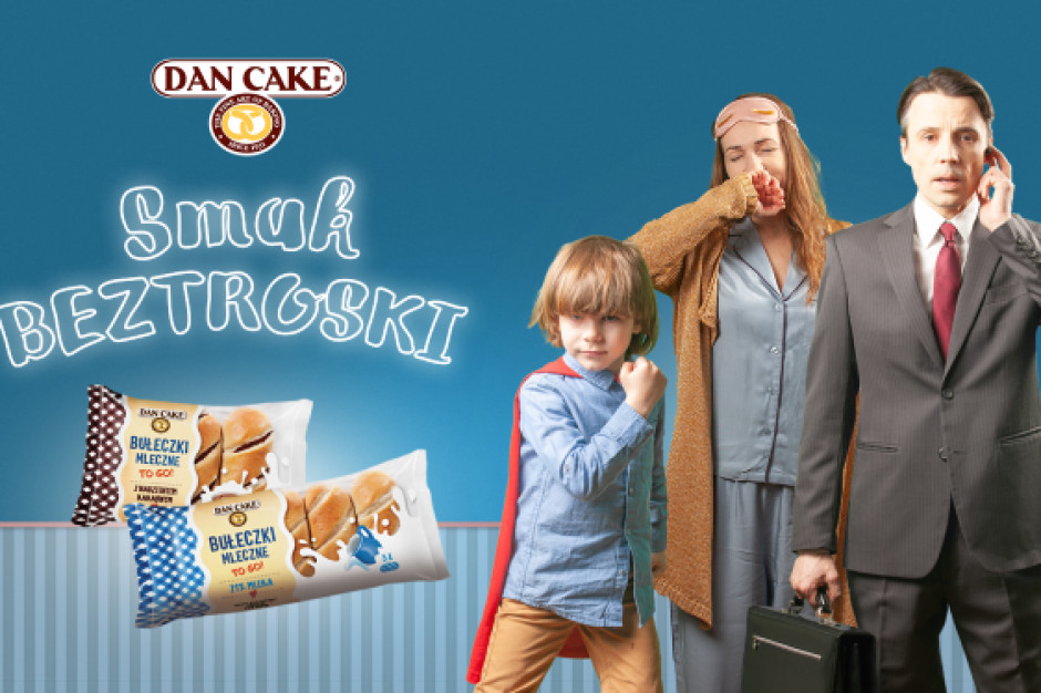 fot. materiały prasowe Dan Cake promuje nową linię produktową bułeczek mlecznych