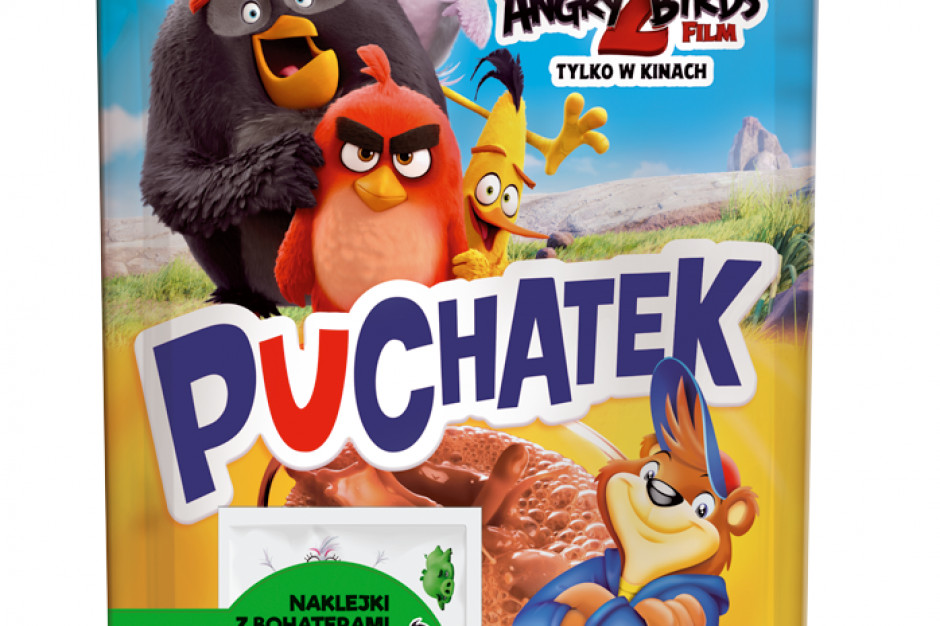 fot. materiały prasowe Kakao Puchatek ze specjalną grafiką i wyjątkowymi naklejkami „Angry Birds 2”