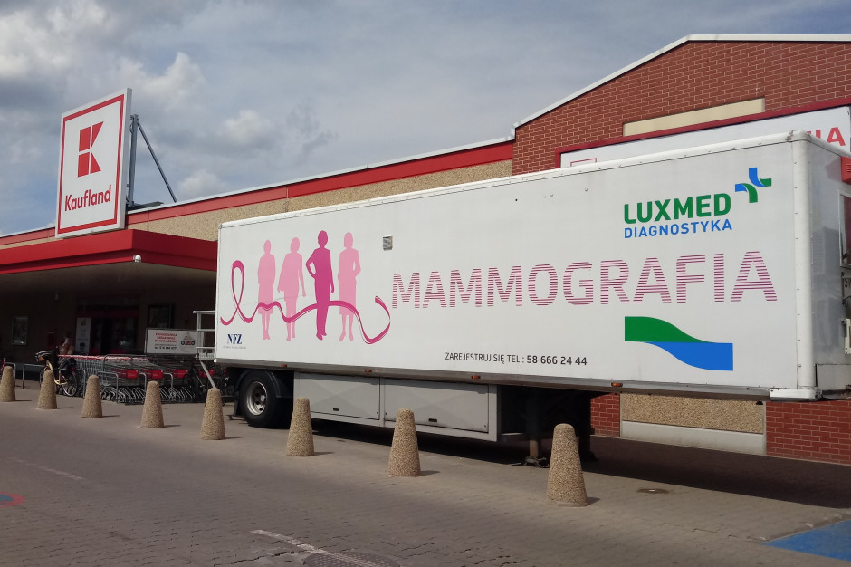 fot. materiały prasowe Kaufland zaprasza do kolejnych miast na darmową mammografię
