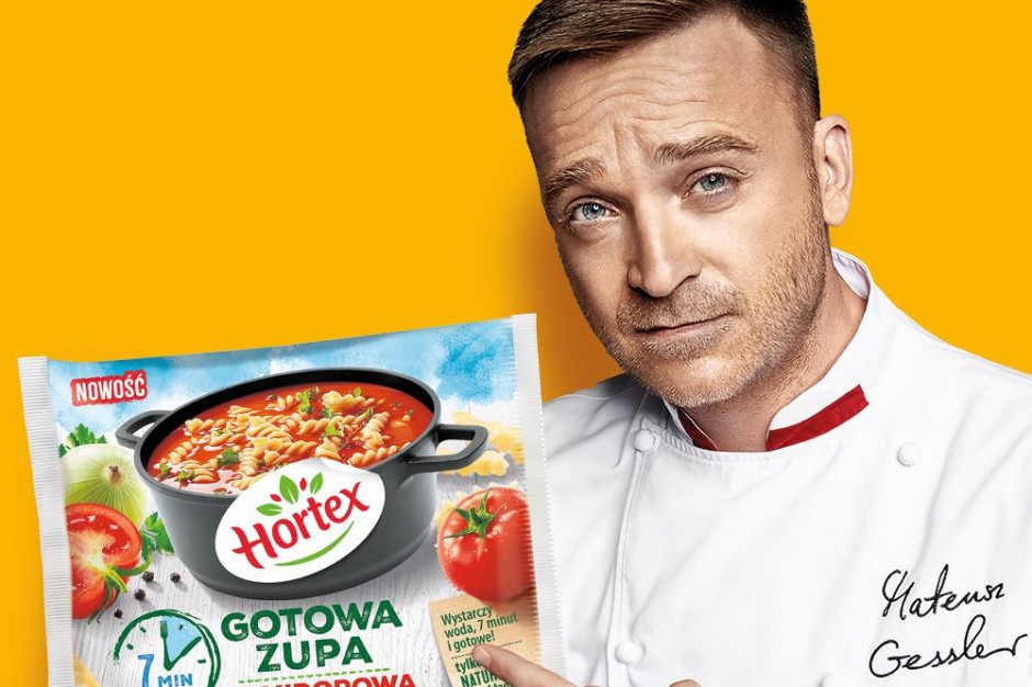 Fot. materiały prasowe Mateusz Gessler pierwszym ambasadorem marki Hortex w jej historii