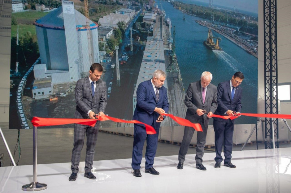 fot. materiały prasowe KSC otwiera otwiera Terminal Cukrowy za 100 mln zł w Porcie Morskim Gdańsk