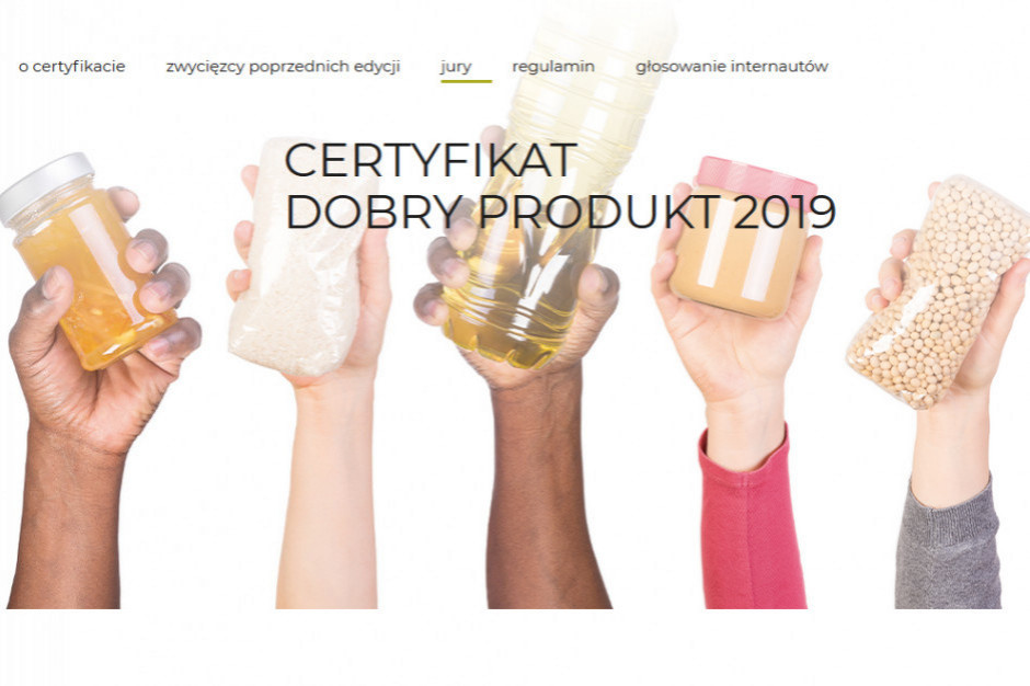 fot. PTWP Certyfikat Dobry Produkt 2019. Zagłosuj!