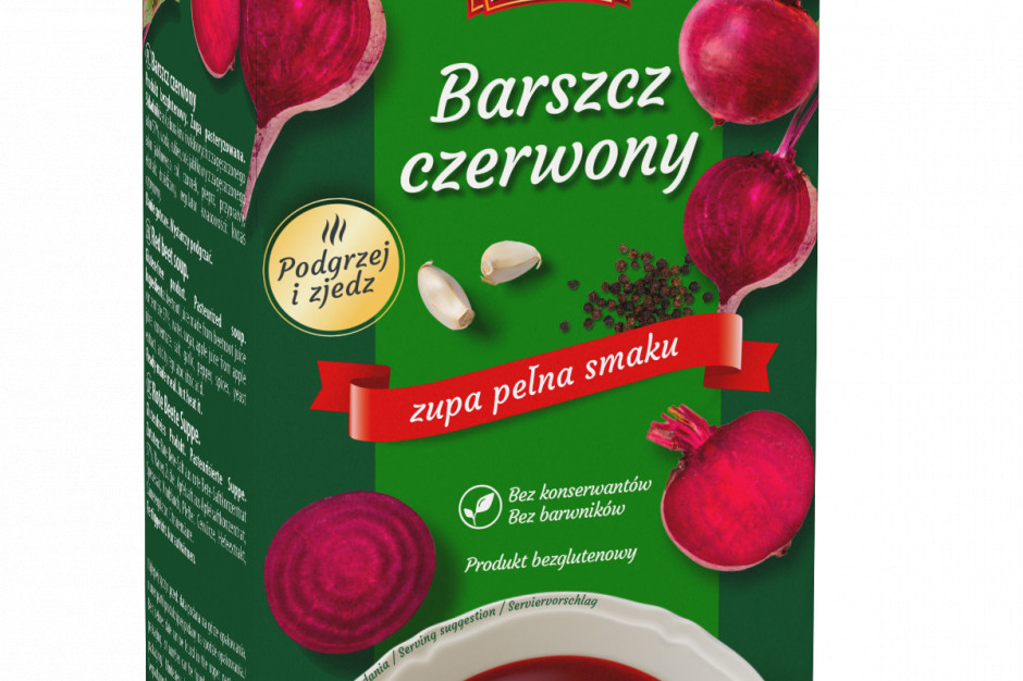 fot. mat. pras. Profi wprowadza barszcz czerwony w kartonie