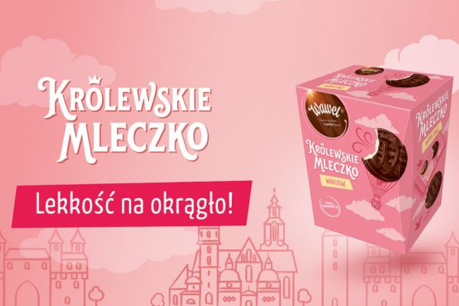fot. materiały prasowe Nowość od marki Wawel - Królewskie Mleczko Waniliowe