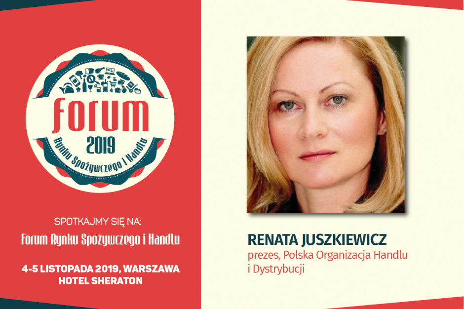 Renata Juszkiewicz, prezes POHiD Prezes POHiD w debacie handlowej na FRSiH 2019