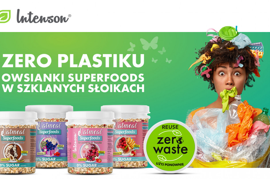 fot. mat. pras. Intenson wprowadza nowe owsianki superfoods