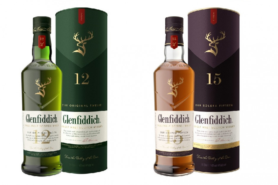 fot. materiały prasowe Whisky Glenfiddich w nowych opakowaniach