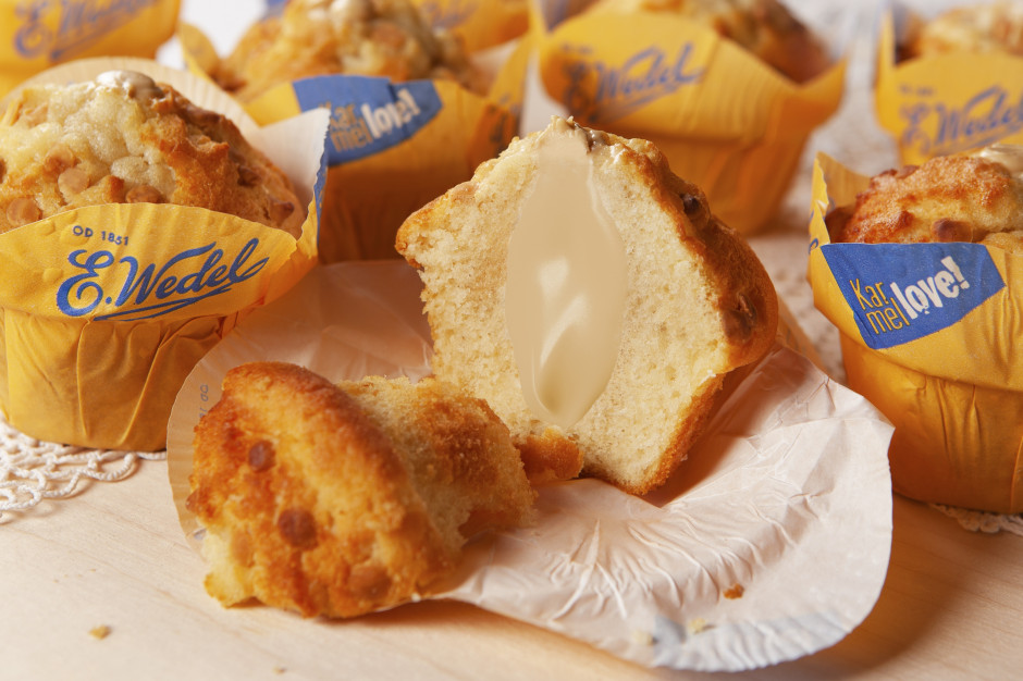 fot. materiały prasowe Muffin Karmellove – kolejna nowość od E.Wedel i Stokson w sieci Biedronka