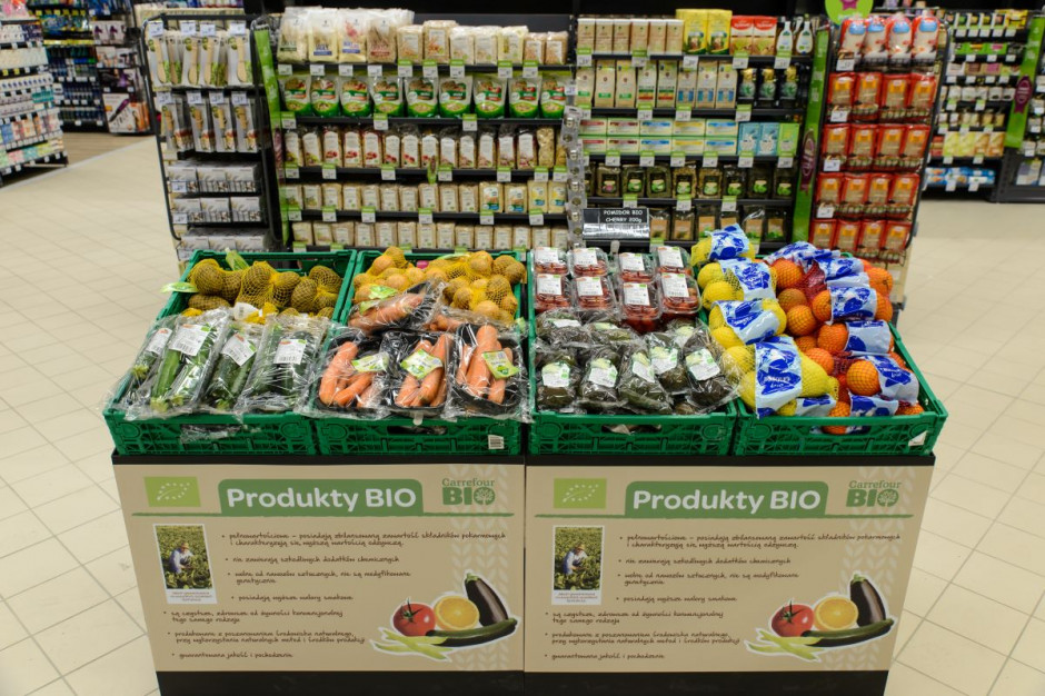 Jeden ze sklepów Carrefoura. Fot. materiały prasowe Carrefour otwiera sklep w nowym koncepcie BIO