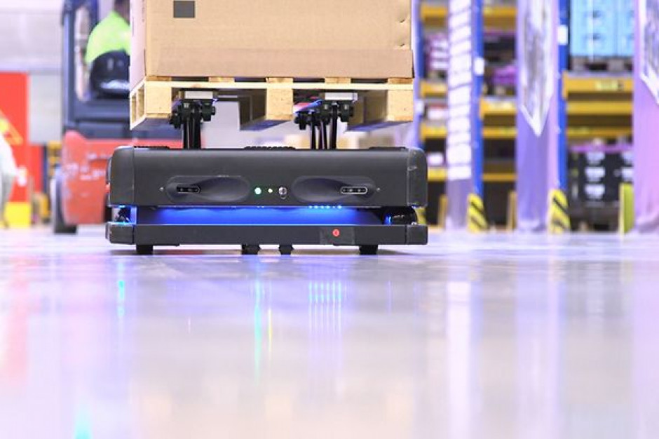 fot. materiały prasowe DB Schenker wprowadził do użytku autonomiczne roboty