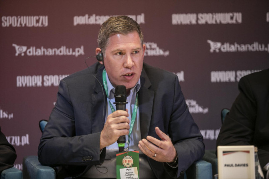 Paul Davies, prezes zarządu Carlsberg Polska, fot. PTWP Carlsberg Polska na FRSiH 2019: Trzeba przekonać konsumentów, że warto płacić więcej za ekologiczne opakowania