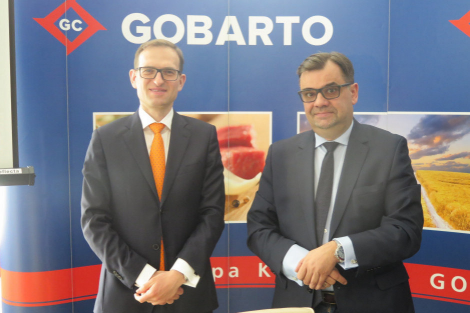 Marcin Śliwiński, prezes zarządu Gobarto S.A. i Rafał Oleszak, wiceprezes zarządu Gobarto SA, fot. PTWP Gobarto: Produkcja trzody chlewnej znów zaczyna być opłacalna
