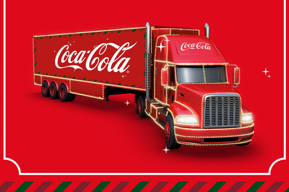 fot. facebook.com/pg/cocacolapoland Świąteczne ciężarówki Coca-Cola odwiedzą Chorzele, Sandomierz i Iławę