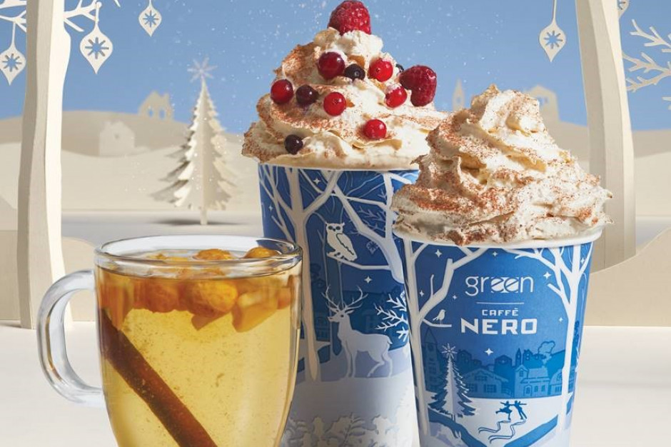 Sieć kawiarni Green Caffè Nero z kalendarzem adwentowym w aplikacji mobilnej