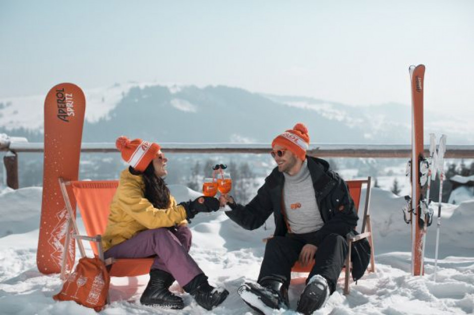 fot. materiały prasowe Włoski aperitif Aperol kolejny raz umila zimowy wypoczynek turystom