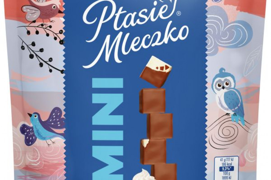fot. materiały prasowe Nowość od E.Wedel - Ptasie Mleczko MINI już w sprzedaży
