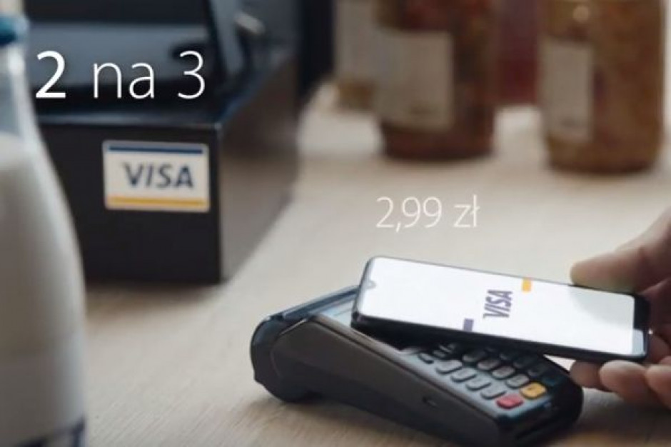 fot. za Visa materiały prasowe Badanie: 2 na 3 sprzedawców woli, gdy klienci płacą kartą lub telefonem