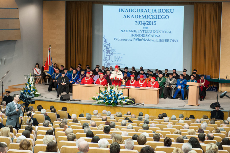 fot. UWM Prof. Ryszard Górecki nie będzie ubiegał się o kolejną kadencję rektora UWM