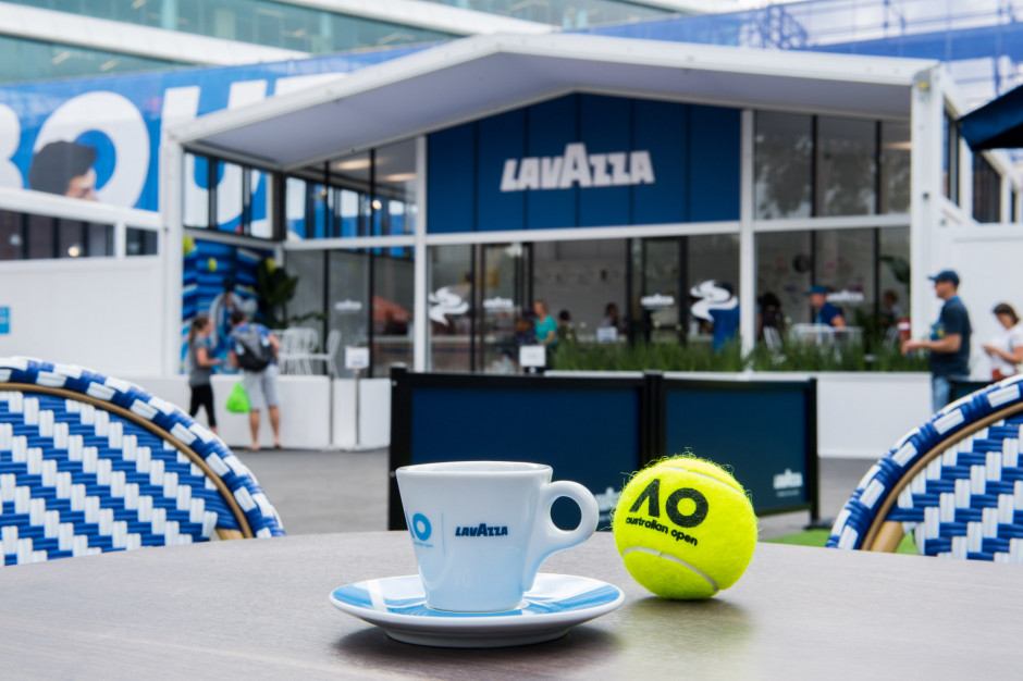 fot. materiały prasowe Australian Open 2020: Lavazza po raz piąty wraca na korty tenisowe Wielkiego Szlema